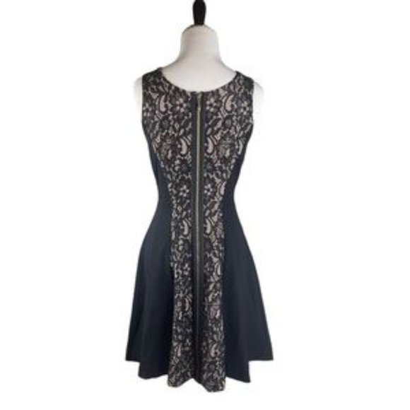 Juicy Couture Black Lace Inset Sleeveless? Dress Size 2 Women\'s main image 5